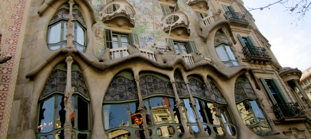 Barcelona, ​​Gaudi buildings