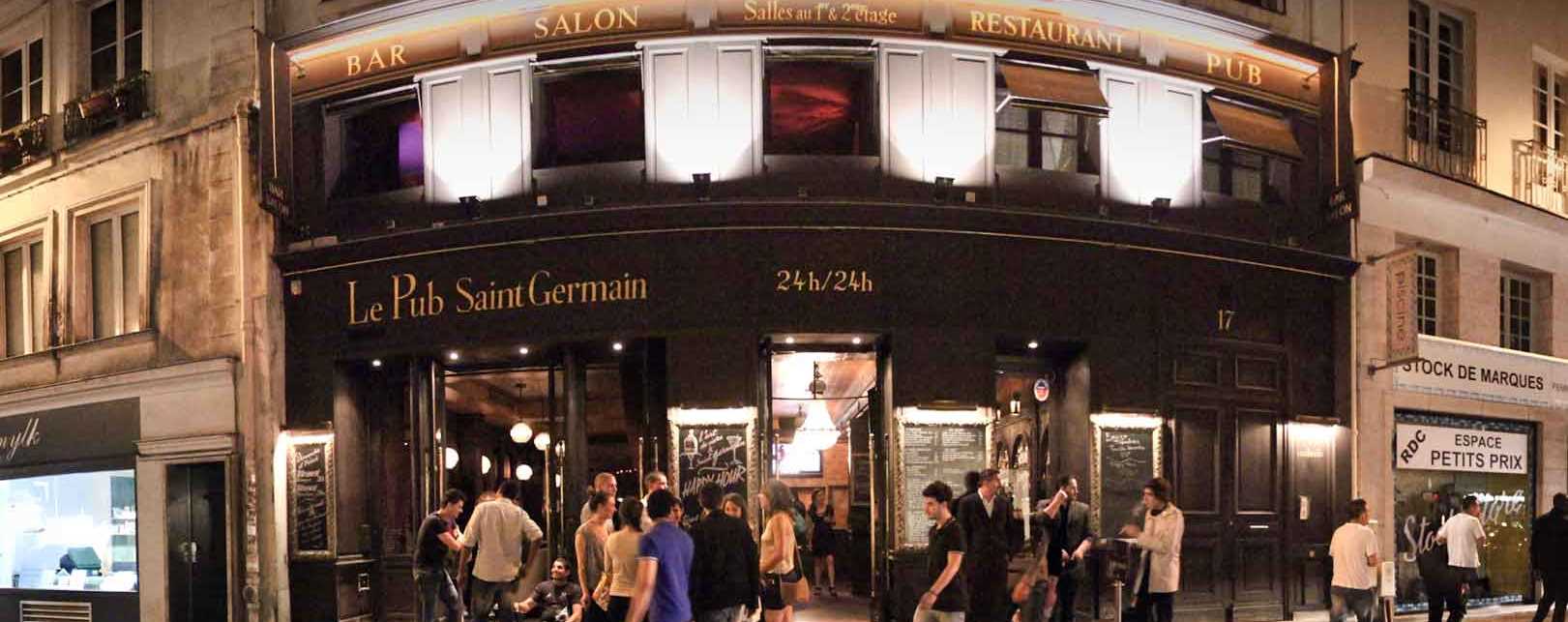 Париж, ресторан Le Pub Saint Germain