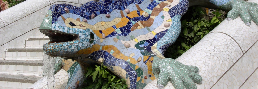 Barcelona, ​​in the Park Guell