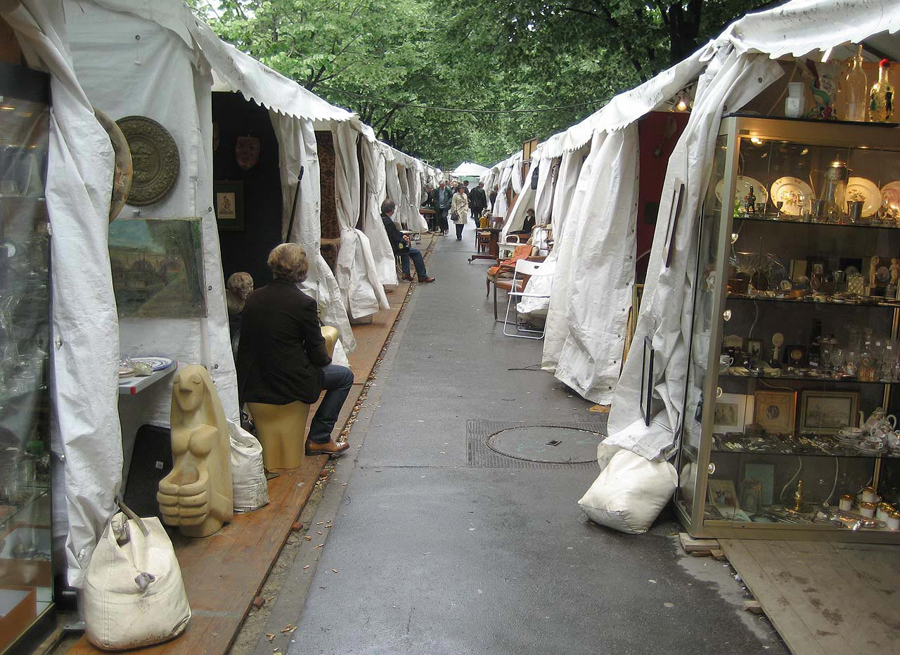 Блошиный рынок, Париж