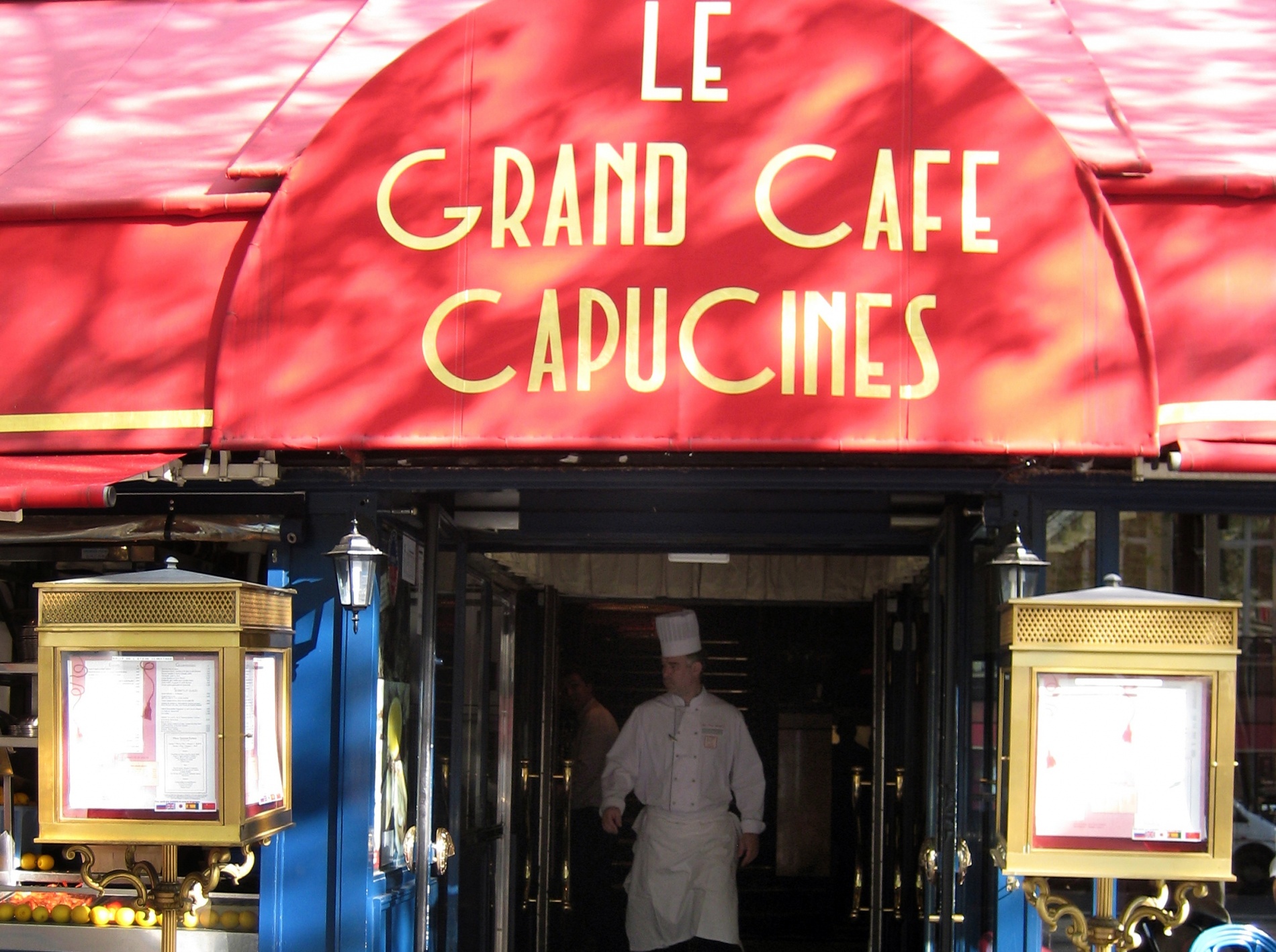 Париж, бистро Le Grand Café des Capucines