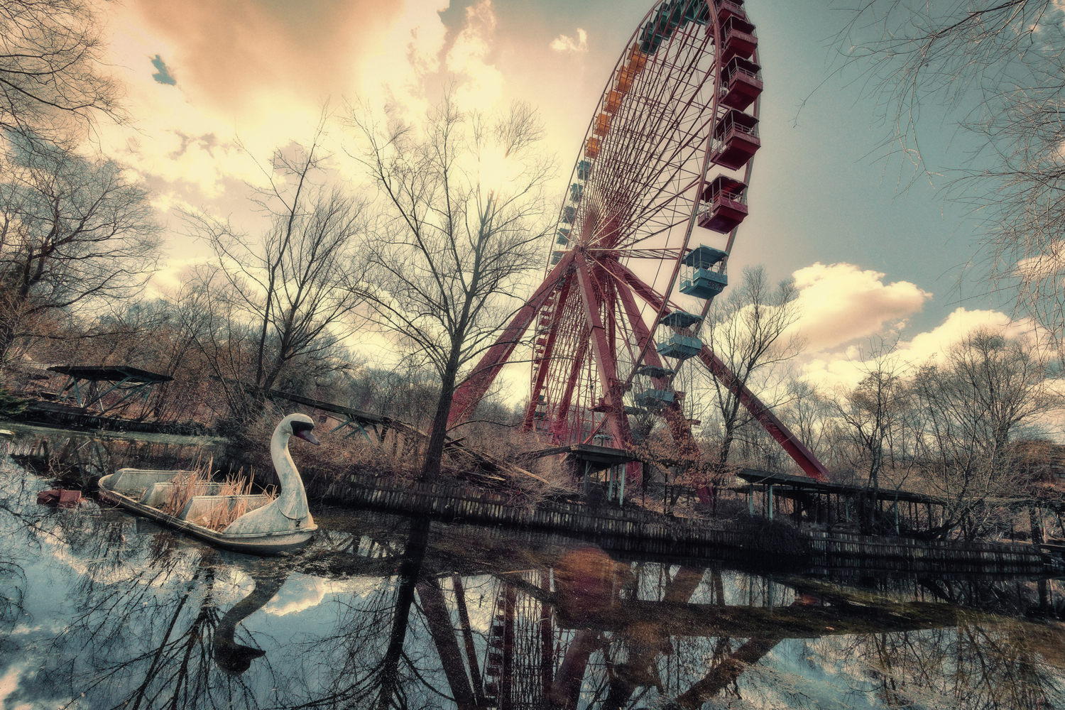 Парк аттракционов Spreepark