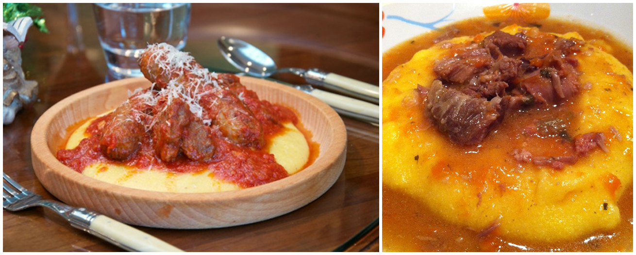 Polenta e salsiccia