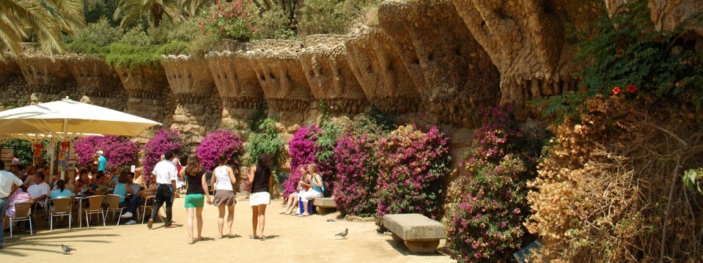 Barcelona, ​​in the Park Guell