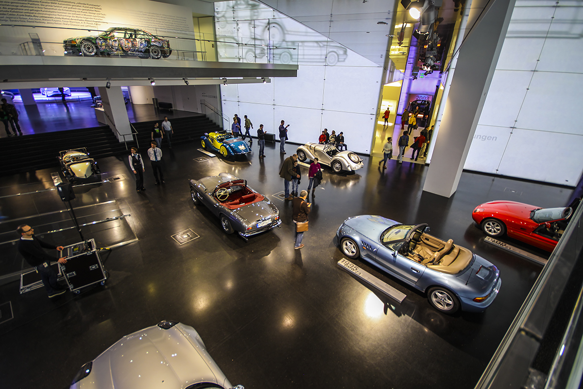 Автомобили в музее BMW