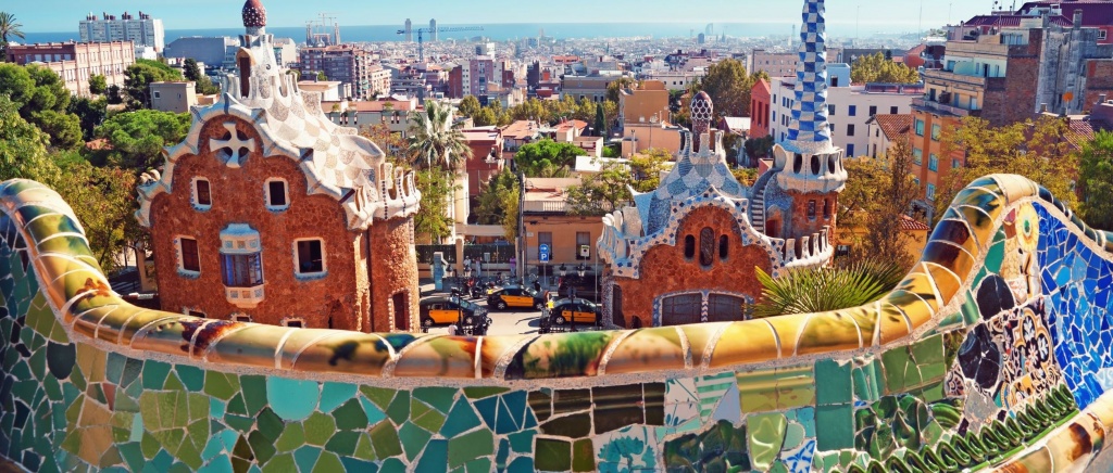 Barcelona, ​​in the Park Guell