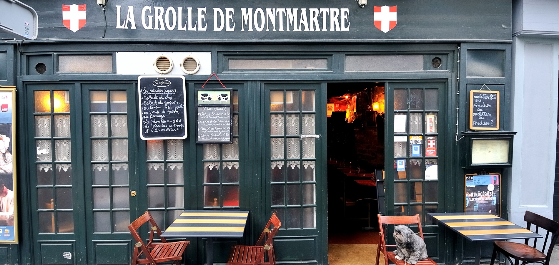 Париж, La Grolle de Montmartre