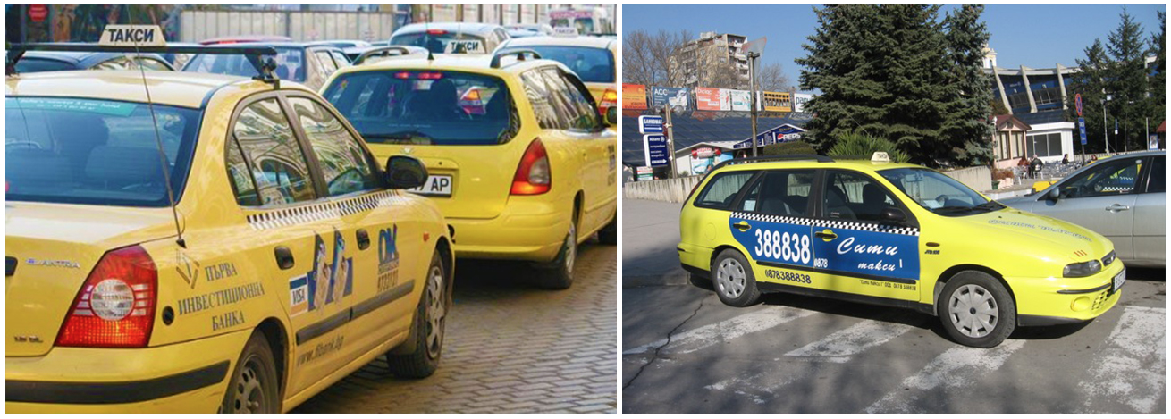 Такси, Болгария