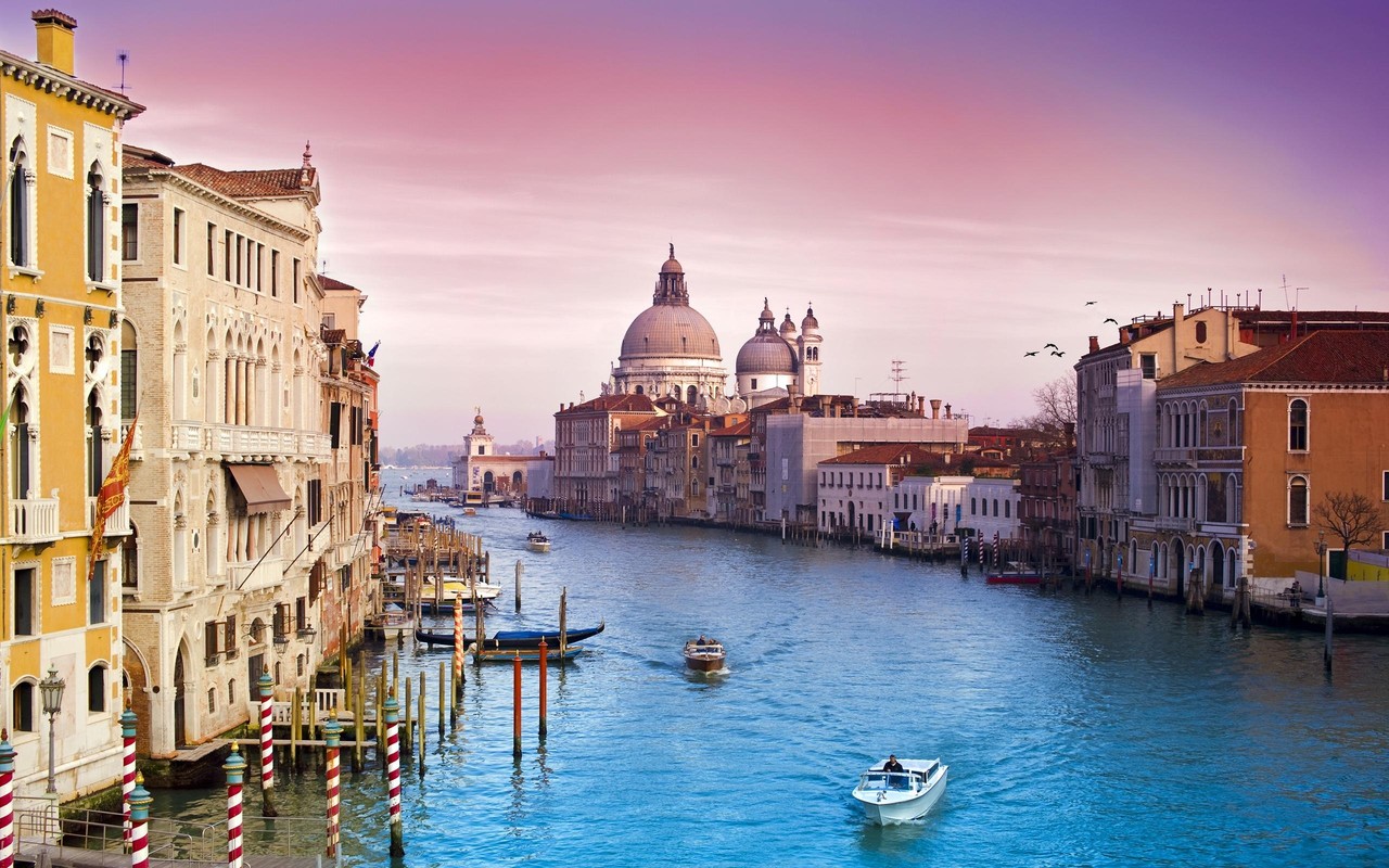 Гранд канал в Венеции, Италия